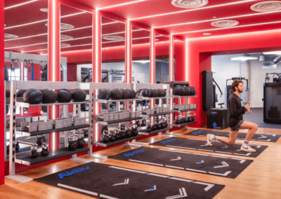 gym storage area gym rax streamline corporate gym